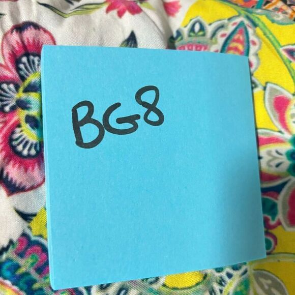 Tolani Collection Womens Pants Multicolor Medium Straight Leg Paisley Palazzo - Picture 16 of 16